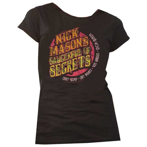 Nick Masons Saucerful of Secrets T Shirt Echoes European Tour 2022 Womens