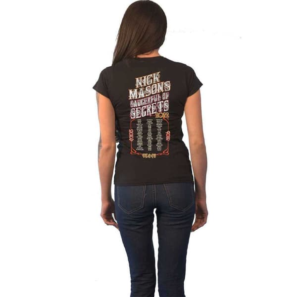 Nick Masons Saucerful of Secrets T Shirt Echoes European Tour 2022 Womens