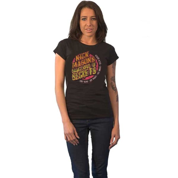Nick Masons Saucerful of Secrets T Shirt Echoes European Tour 2022 Womens