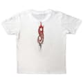 Miniatyrbild 2 av 3: Slipknot Kids T Shirt Infected Goat Band Logo Official White