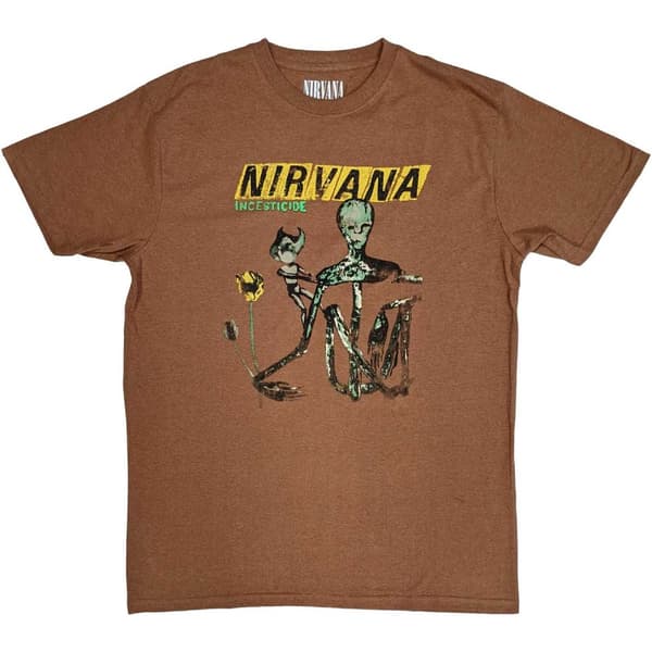 Nirvana Unisex T-Shirt: Incesticide (Small)