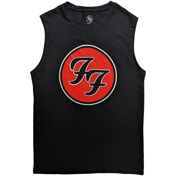 Foo Fighters Unisex Tank T-Shirt: FF Logo (Medium)
