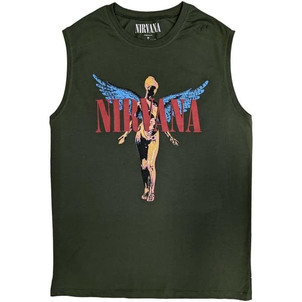 Nirvana Unisex Tank T-Shirt: Angelic (Small)