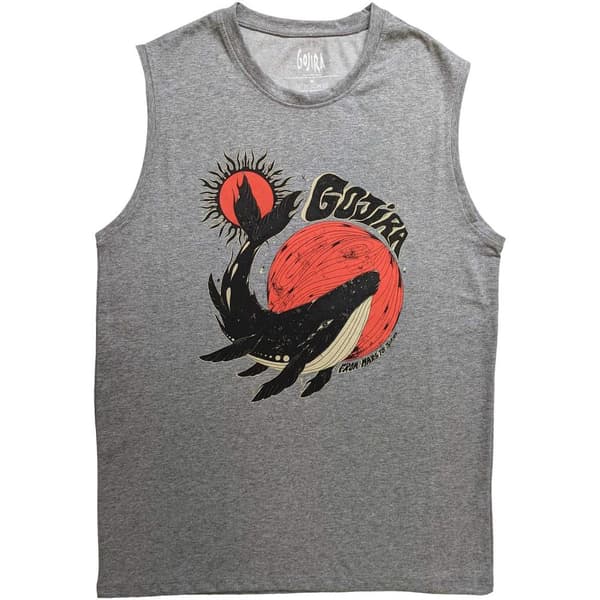 Gojira Unisex Tank T-Shirt: Whale (Large)