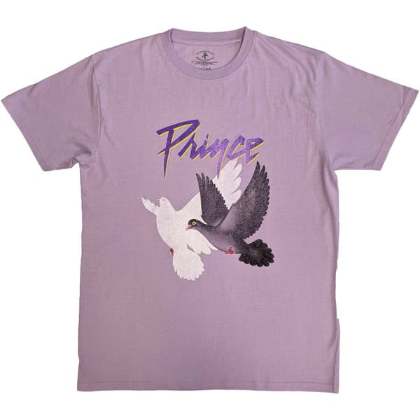 Prince Unisex T-Shirt: Doves Distressed (X-Large)