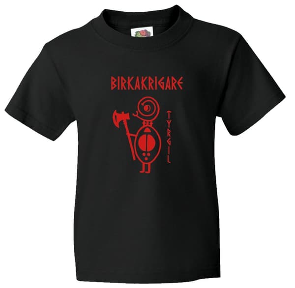 Kids t-shirt: Birka Warriors - Tyrgil - Viking Art Collection (5-6 years)