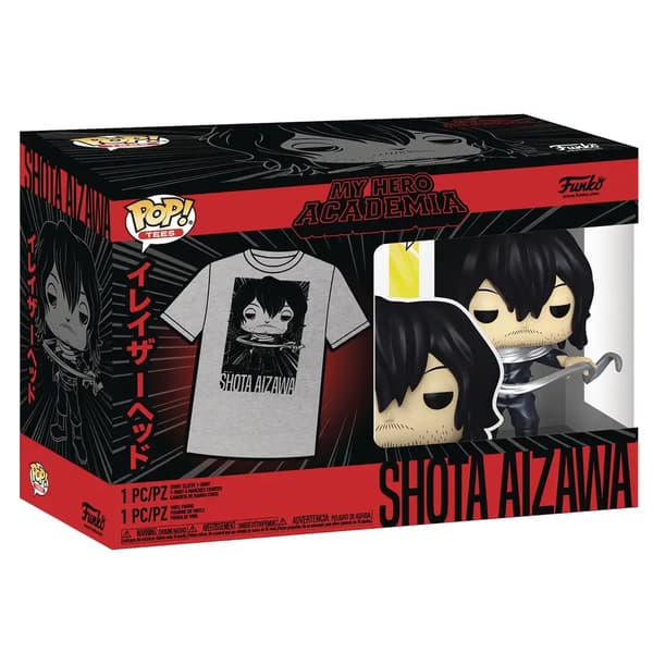 Funko Pop! & Tee: My Hero Academia: Shota Aizawa - XL