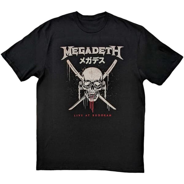 Megadeth Unisex T-Shirt: Crossed Swords  (Medium)