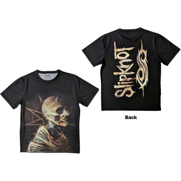 Slipknot Unisex T-Shirt: Profile (Back Print) (Small)