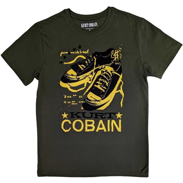 Kurt Cobain Unisex T-Shirt: Converse (X-Large)