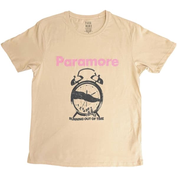 Paramore Unisex T-Shirt: Clock (Large)