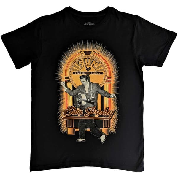 Sun Records Unisex T-Shirt: Elvis Dancing (XX-Large)