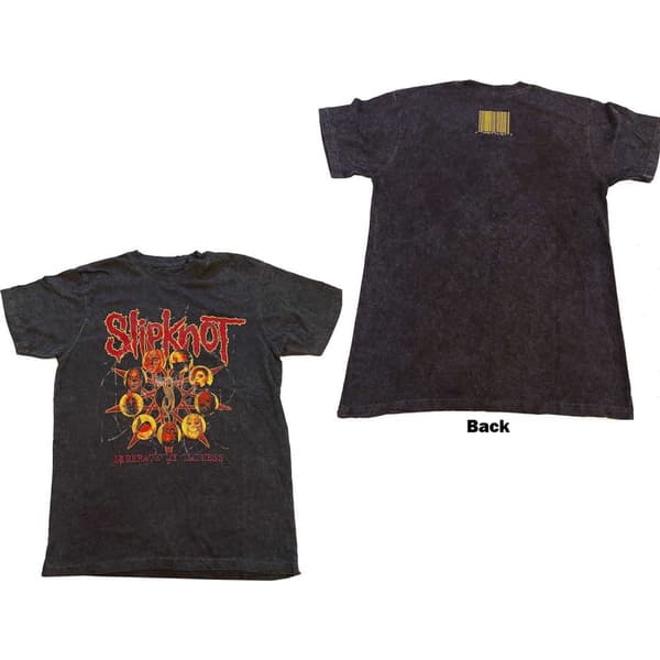 Slipknot Kids T-Shirt: Liberate (Wash Collection & Back Print) (7-8 Years)