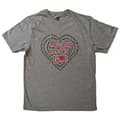 Miniatyrbild 1 av 2: The Beatles T Shirt All You Need Is Love Heart Logo Official Unisex Grey