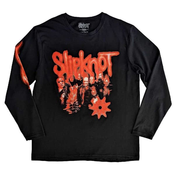 Slipknot T Shirt The End So Far Group Photo Official Unisex Long Sleeve