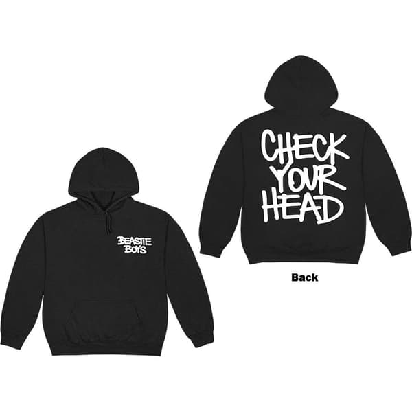 The Beastie Boys Unisex Pullover Hoodie: Check Your Head (Back Print) (XX-Large)