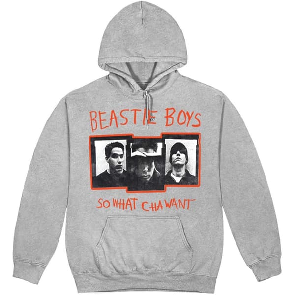 The Beastie Boys Unisex Pullover Hoodie: So What Cha Want (Large)