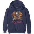 Miniatyrbilde 1 av 2: Queen Unisex Pullover Hoodie: Classic Crest (X-Large)