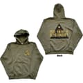 Miniatyrbilde 1 av 2: U2 Unisex Zipped Hoodie: Glastonbury 2011 Pyramid Stage (Back Print) (Ex-Tour) (Medium)