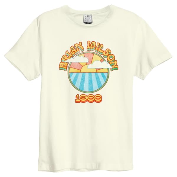 Brian Wilson 1966 Amplified Vintage White X-Large T Shirt