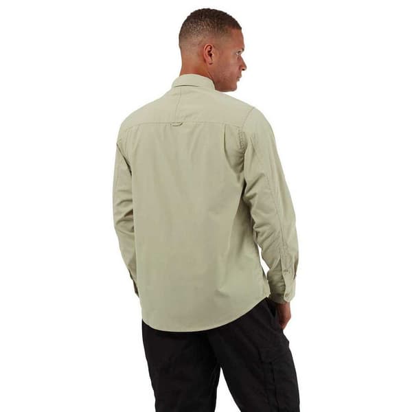 Craghoppers Lang Ærmet Skjorte Kiwi Beige S Mand
