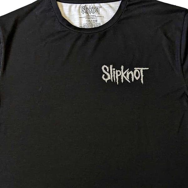 Slipknot T Shirt Clown Official Unisex sublimation dye print Black