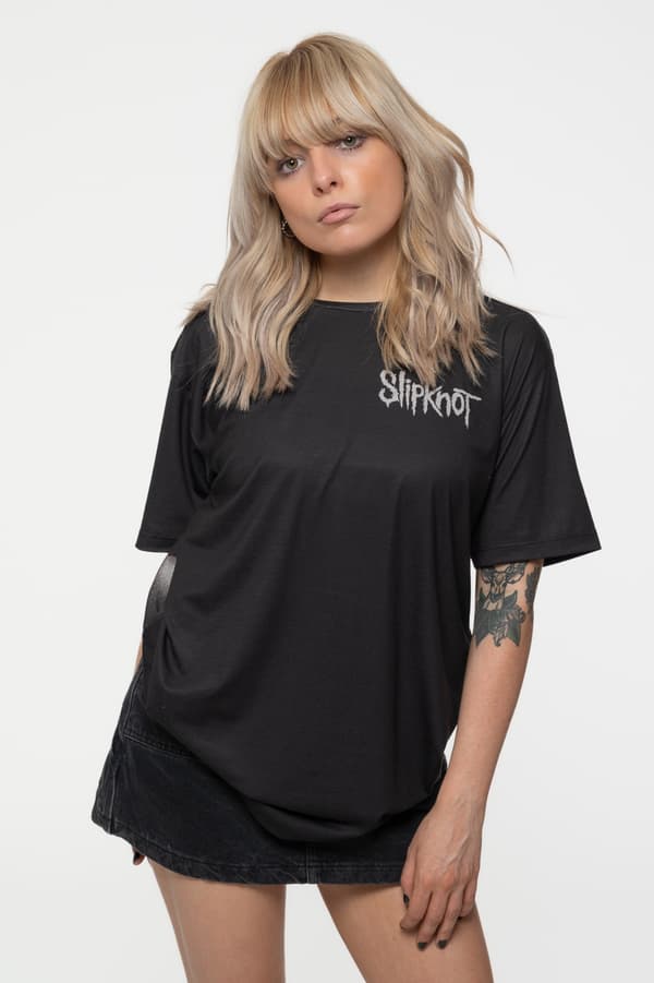 Slipknot T Shirt Clown Official Unisex sublimation dye print Black