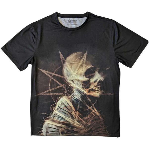 Slipknot T Shirt Profile Official Unisex sublimation dye print  Black Black M