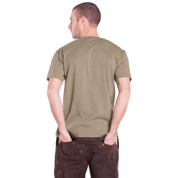 James Brown T Shirt Stars Logo Official Unisex Sand