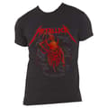 Miniatyrbild 3 av 4: Metallica T Shirt Skull Screaming Red 72 Seasons Official Unisex Black