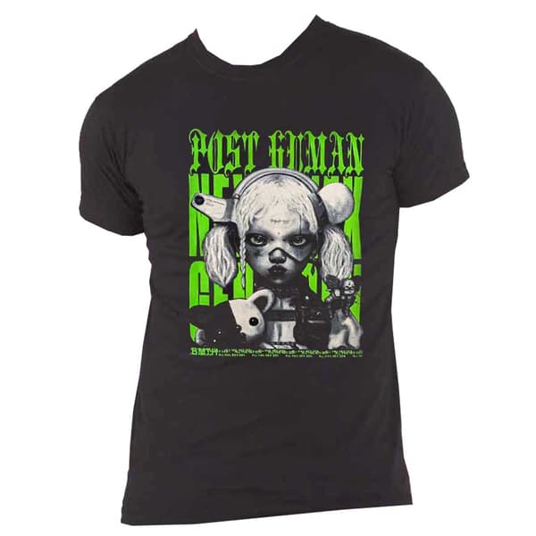Bring Me The Horizon T Shirt Green Nex Gen logo Official Unisex Black