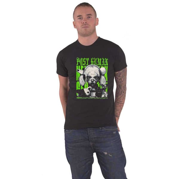 Bring Me The Horizon T Shirt Green Nex Gen logo Official Unisex Black