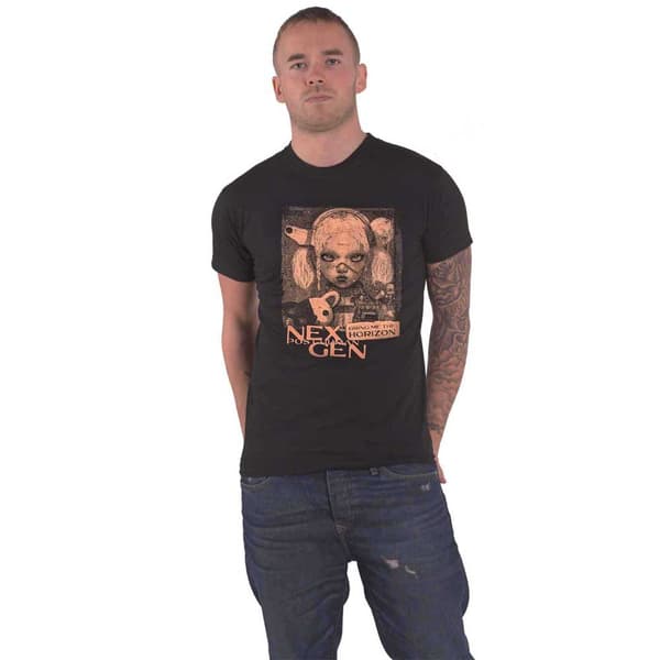 Bring Me The Horizon T Shirt Distressed Nex Gen Official Unisex Black