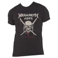 Miniatyrbild 4 av 4: Megadeth T Shirt Crossed Swords Band Logo Official Unisex Black