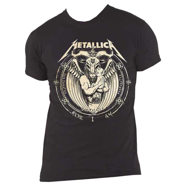 Metallica T Shirt Darkness Son Band Logo Official Unisex Black