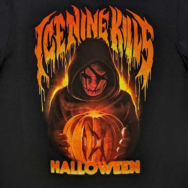 Ice Nine Kills T Shirt Halloween Silence Official Unisex Black