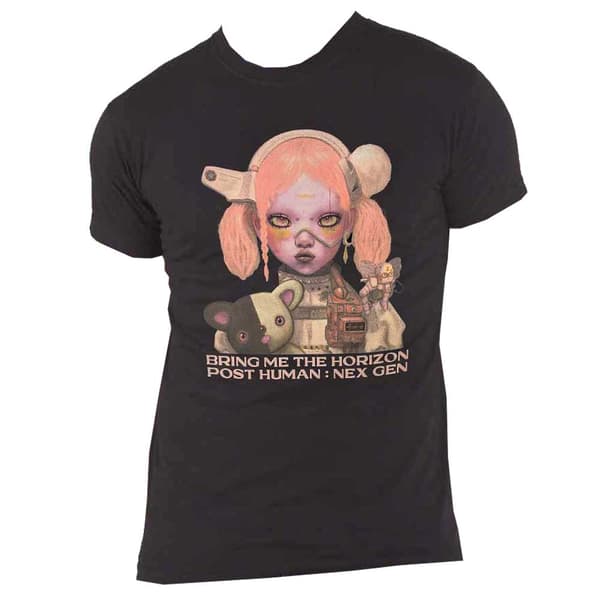Bring Me The Horizon T Shirt Nex Gen Cover Official Unisex Black