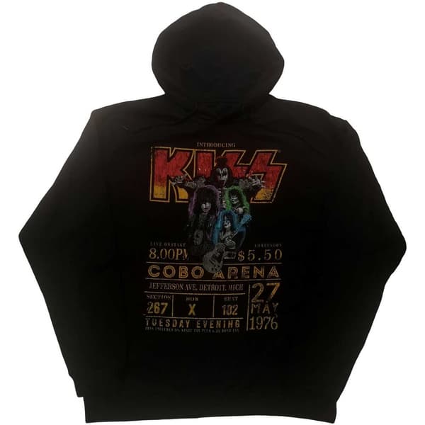 KISS Unisex Pullover Hoodie: Cobra Arena '76 (Eco-Friendly) (Medium)