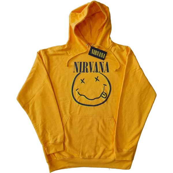 Nirvana Unisex Pullover Hoodie: Inverse Smiley (X-Large)