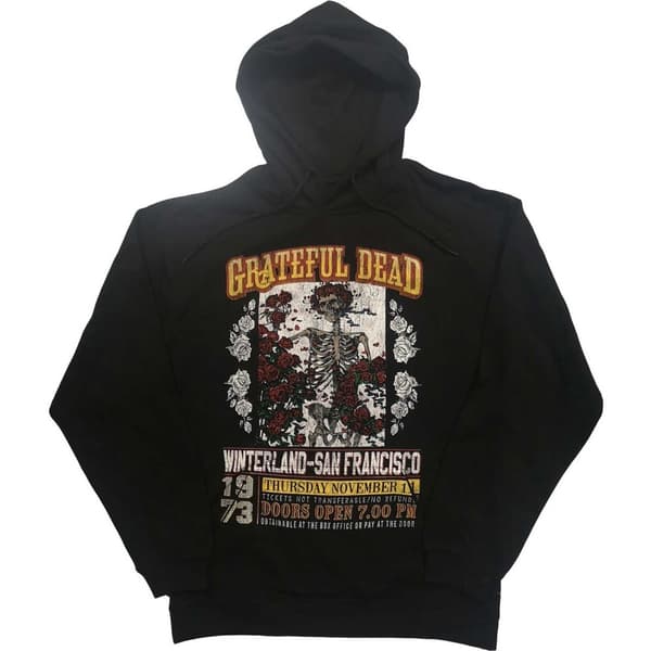 Grateful Dead Unisex Pullover Hoodie: San Francisco (Eco-Friendly) (Large)