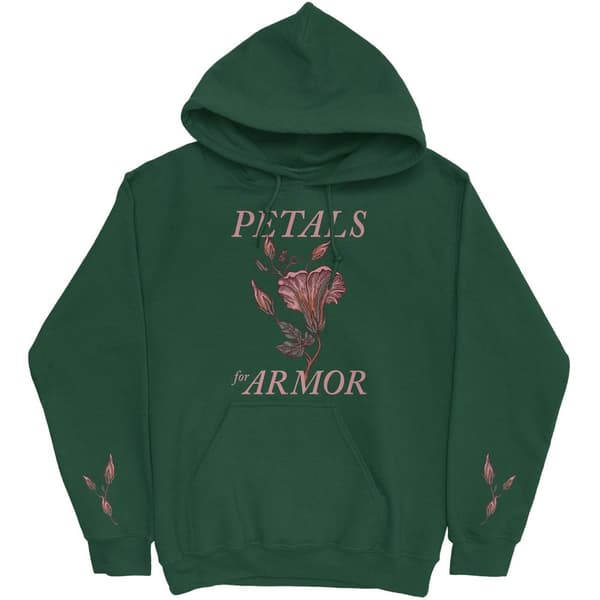 Hayley Williams Unisex Pullover Hoodie: Petals (Sleeve Print) (Large)
