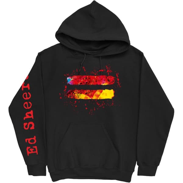 Ed Sheeran Unisex Pullover Hoodie: Equals (Sleeve Print) (XX-Large)