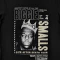 Miniatyrbild 3 av 4: Biggie Smalls T Shirt Life After Death Tour Official Unisex Black