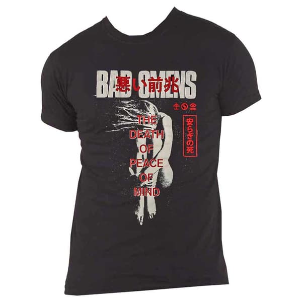 Bad Omens T Shirt Take Me Band Logo Official Unisex Black