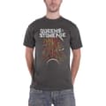 Miniatyrbild 1 av 2: Queens Of The Stone Age T Shirt Meteor Shower Official Unisex Charcoal Grey