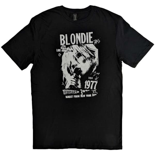 Blondie Unisex T-Shirt: 1977 Vintage (XX-Large)