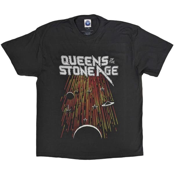 Queens Of The Stone Age Unisex T-Shirt: Meteor Shower (Small)