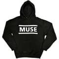 Miniatyrbild 1 av 2: Muse Unisex Pullover Hoodie: White Logo (X-Large)