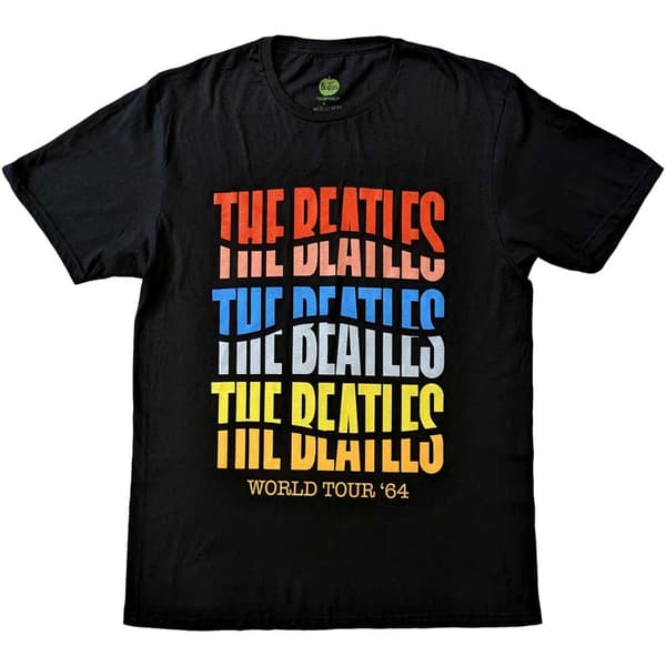 The Beatles Unisex T-Shirt: Colour Wave (XX-Large)