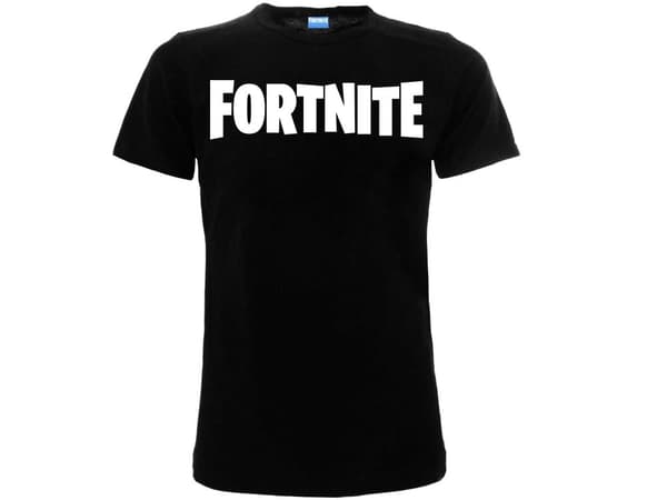 Fortnite - Logo T-shirt Svart Barn 164cm -14 År